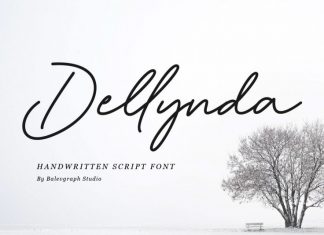 Dellynda Handwritten Font