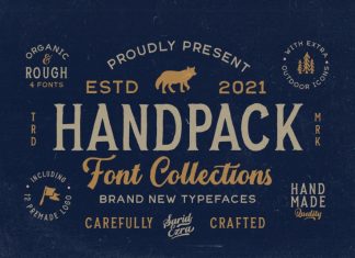 Handpack Bold Script Font