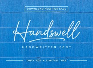 Handswell Handwritten Font