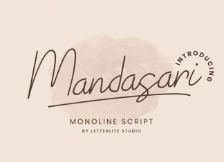 Mandasari Handwritten Font