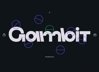 Gambit Sans Serif Font