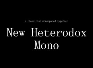 New Heterodox Mono Font