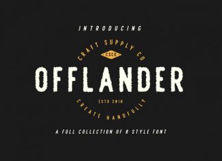 Offlander Display Font