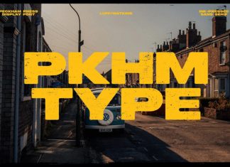 Peckham Press Display Font