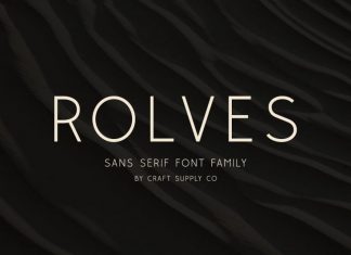 Rolves Sans Serif Font