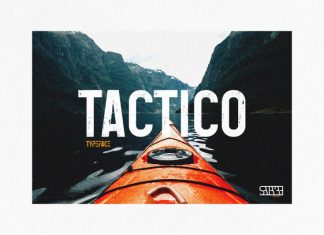 Tactico Display Font