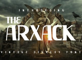 The Arxack Display Font