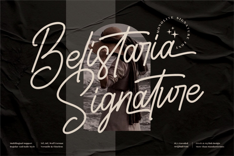 Belistaria Signature Script Font