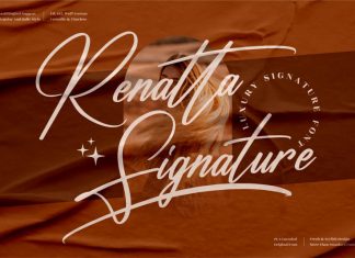 Renatta Signature Script Font