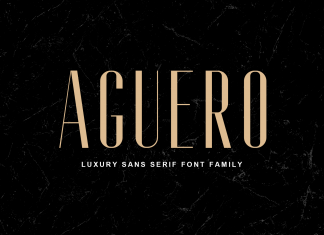 Aguero Sans Serif Font