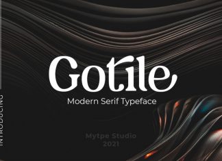 Gotile Serif Font