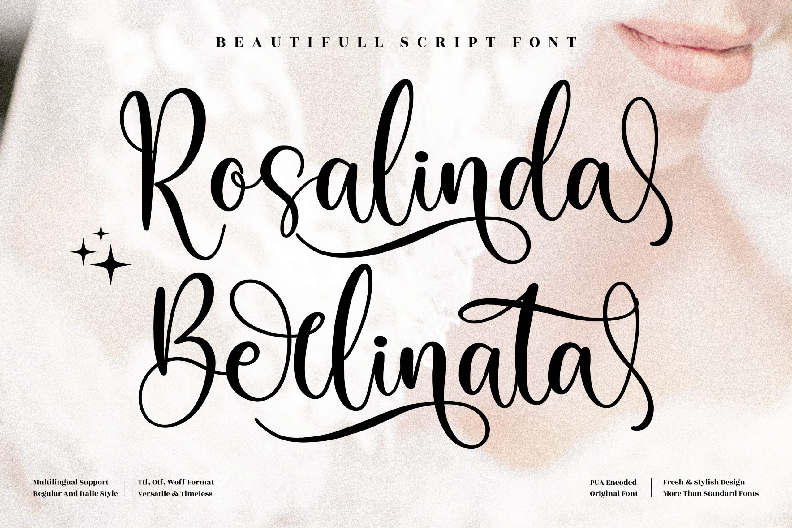 Rosalinda Berlinata Calligraphy Font