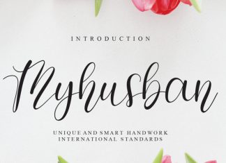 Myhusban Script Font