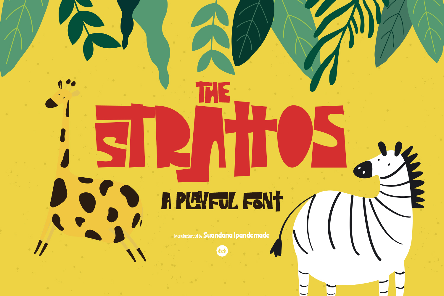 The Strattos Display Font