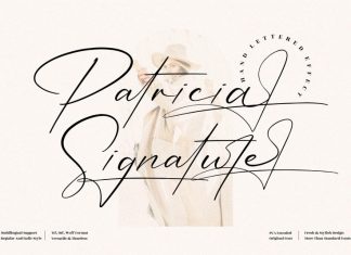 Patricia Signature Script Font