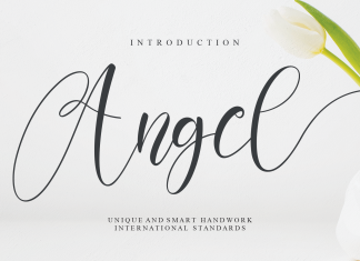 Angel Calligraphy Font