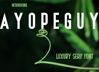 AYOPEGUY Sans Serif Font