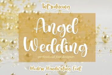 Angel Wedding Script Font