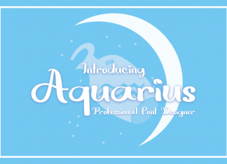 Aquarius Script Font
