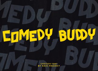 Comedy Buddy Display Font