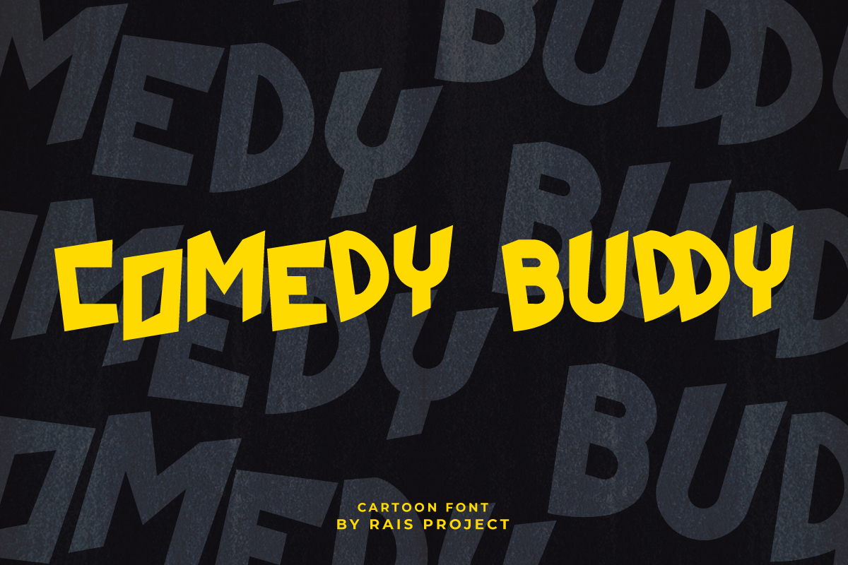 Comedy Buddy Display Font