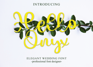 Hello Onyx Script Font