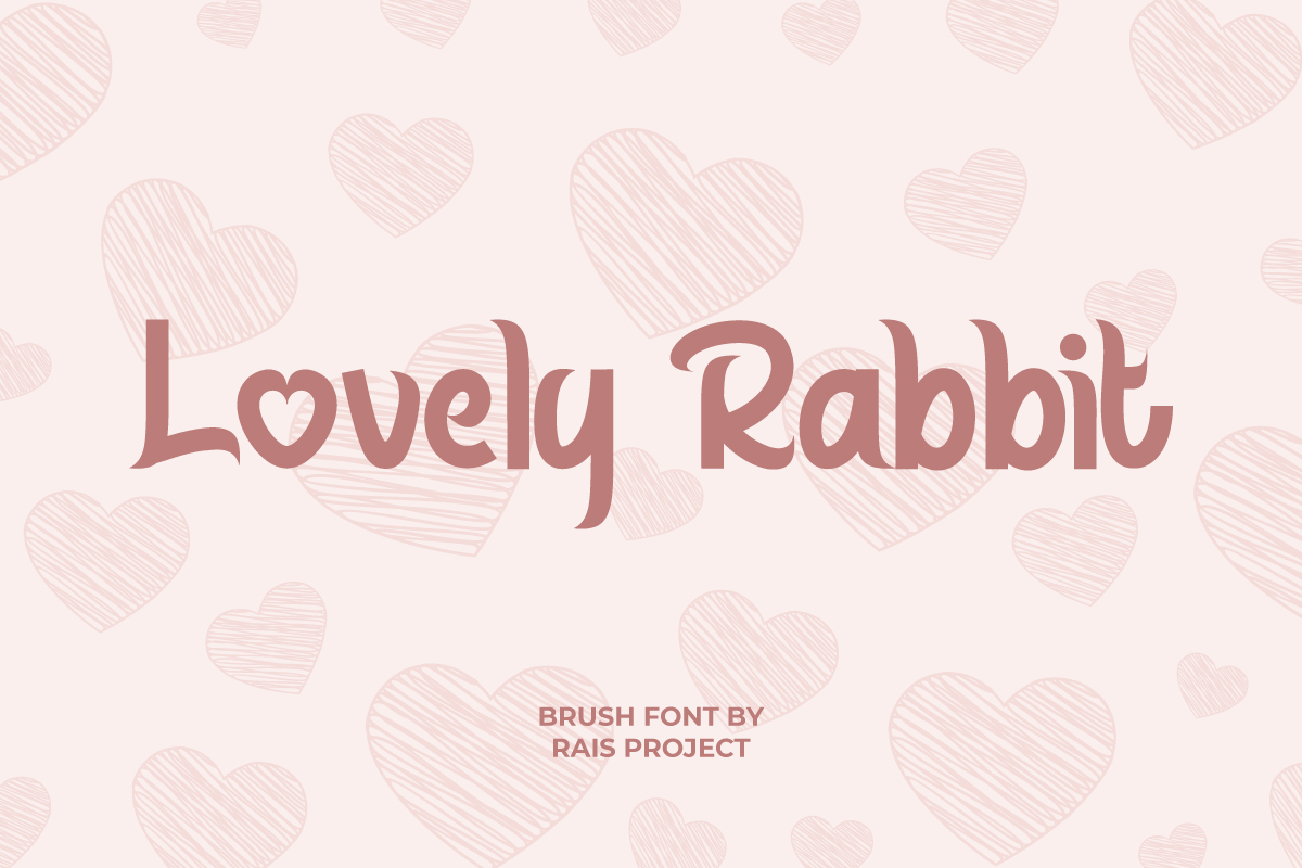 Lovely Rabbit Display Font