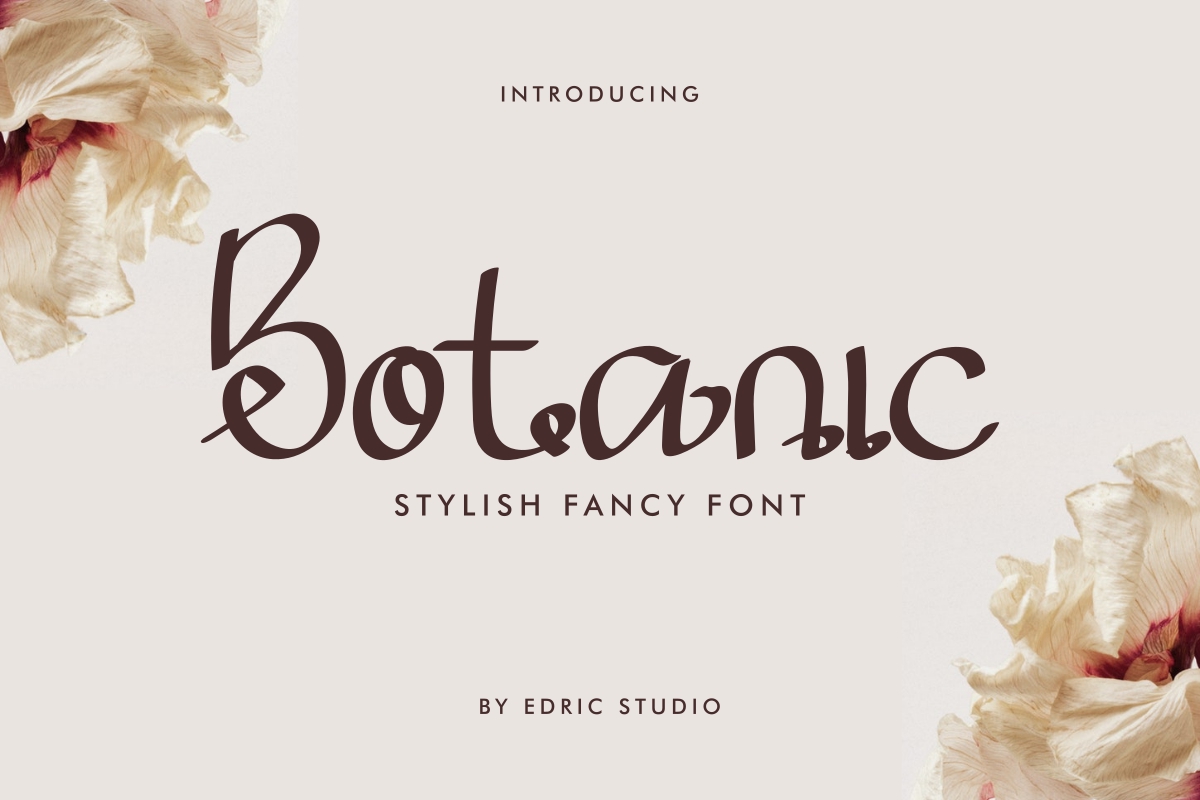 Botanic Font