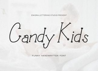 Candy Kids Display Font