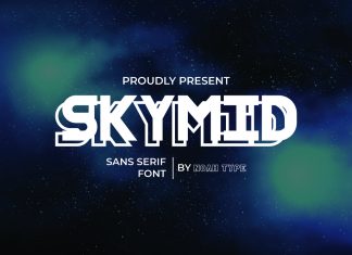 SkyMid Sans Serif Font