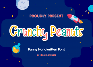 Crunchy Peanuts Display Font