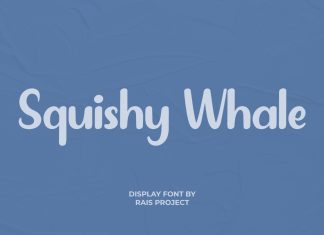 Squishy Whale Script Font