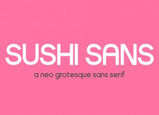 Sushi Sans Font