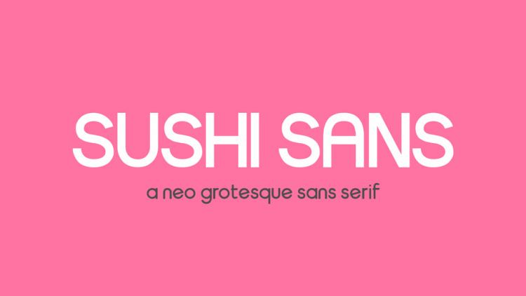 Sushi Sans Font
