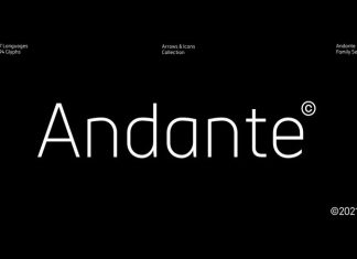 Andante Sans Serif Font