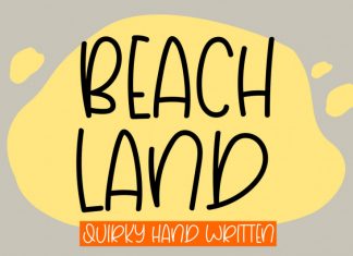 Beach Land Font