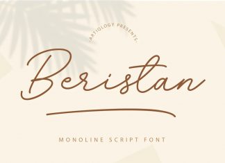 Beristan Handwritten Font