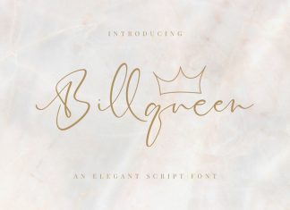 Billqueen Handwritten Font