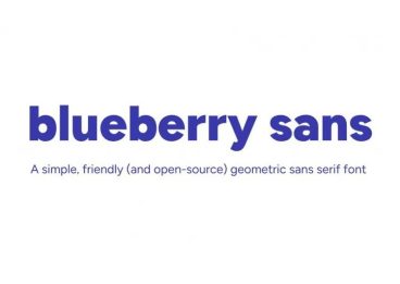 Blueberry Sans Font
