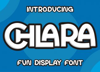 chlara Display Font