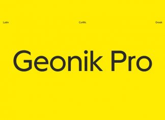 Geonik Pro Sans Serif Font