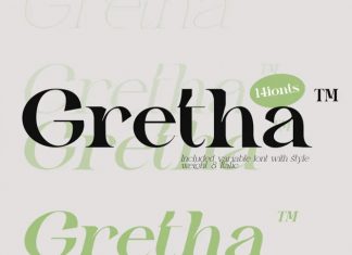 Gretha Serif Font