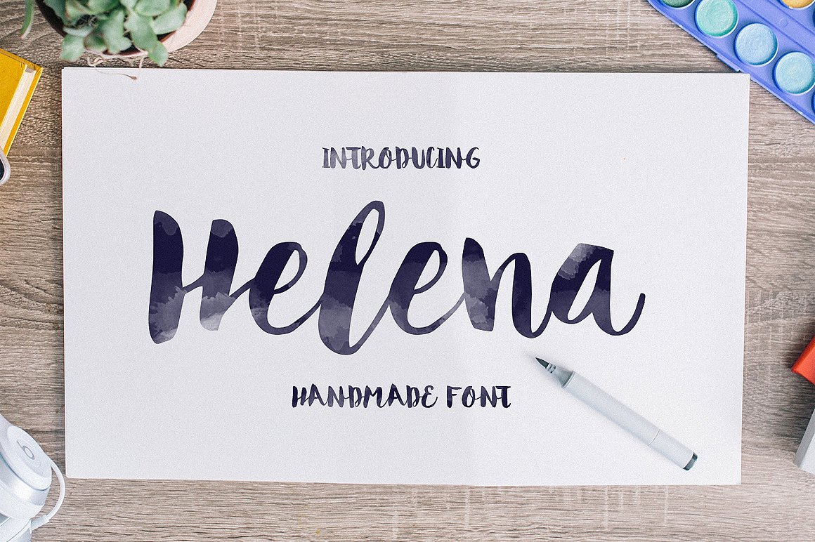 Helena — Script Font