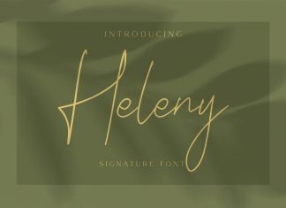 Heleny Handwritten Font