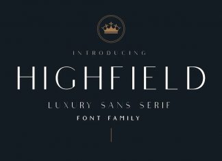 Highfield Sans Serif Font