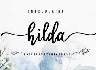Hilda Script Font