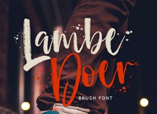 Lambe Doer Brush Font