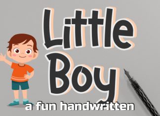 Little Boy Display Font