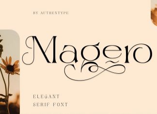 Magero Serif Font