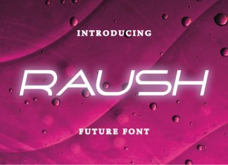 Raush Display Font